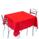 Ver imagem 1 de Kit 10 Toalhas de Mesa Oxford Quadrada 4 Lugares 1,40x1,40m | Magic Enxovais