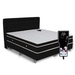 Colchão King Confort King Super Confort Super Magnético Massageador Infravermelho 193 Preto - 1