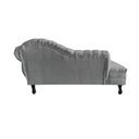 Ver imagem 6 de Recamier Decorativo Divã Amsterdã 147cm Lado Esquerdo Linho Cinza