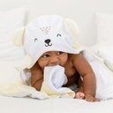 Ver imagem 2 de Toalha de Banho Mami Bichus Forrada com Capuz Bordado Papi Bege