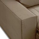 Ver imagem 6 de Sofa Retratil Reclinavel 2 Lugares 2,20 Vitória Veludo Capuccino Lansofbr