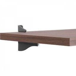 Prateleira com suporte bico de tucano 40 cm x 25 cm nogal (marrom mesclado) Vonder - 2