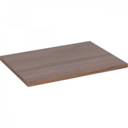 Prateleira com suporte bico de tucano 40 cm x 25 cm nogal (marrom mesclado) Vonder - 1