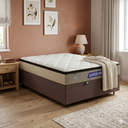 Ver imagem 1 de Cama Box Baú + Colchão Gazin de Molas Ensacadas Pillow Top Air Pro Casal 138 cm