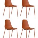 Ver imagem 1 de Kit com 4 Cadeiras em Polipropileno Miami