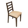 Kit 4 Cadeiras de Madeira Marselha Estofada Imbuia- Urbano - 2