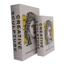Ver imagem 1 de Caixa Livro Criative Sculpture Bec 2 Peças 30cmx21cmx7cm
