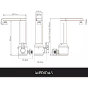 Ver imagem 6 de Torneira Elétrica Hydra Puravitta de Parede Branca 220v
