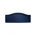 Ver imagem 2 de Cabeceira King Curva Luxo 193x60 Courino Azul - Tachas Fumê