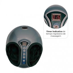Massageador de Pés com Ação Terapêutica Shiatsu Dellamed - 3