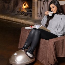 Massageador de Pés com Ação Terapêutica Shiatsu Dellamed - 5