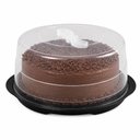 Ver imagem 1 de Boleira Alta 35cm com Tampa Trava Porta Bolo Torta Sobremesa Expositor Padaria Confeitaria Multiuso