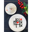 Ver imagem 3 de Prato Sobremesa Infantil Jogo da Velha Dia das Crianças