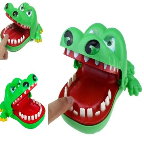 Jogo Crocodilo Dentista Brinquedo Infantil Interativo