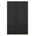 Ver imagem 3 de Armário Aéreo Madesa Lux 40 cm 1 Porta Rustic e Preto