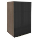 Ver imagem 1 de Armário Aéreo Madesa Lux 40 cm 1 Porta Rustic e Preto