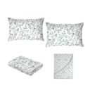 Ver imagem 5 de Jogo de Cama 100% Algodão King Size 180 Fios Fiori