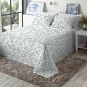 Ver imagem 2 de Jogo de Cama 100% Algodão King Size 180 Fios Fiori