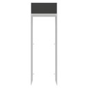 Ver imagem 6 de Porta-Geladeira 73 cm 1 Porta Basculante Branco/Preto Glamy Madesa Branco/Preto