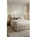 Ver imagem 4 de Cama Estofada Queen 1,60m Premium Conforto Edesign Moderno
