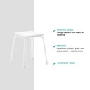 Ver imagem 3 de Conjunto 4 Banquetas Napa 1748 Carraro - Branco