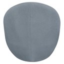 Ver imagem 4 de Poltrona Decorativa Orgânica Kaira Base Fixa Bouclé Azul Claro - Nexta Casa