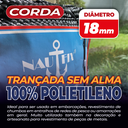 Ver imagem 2 de Corda Trançada Pe Virgem S/alma C/aprox. 161 Metros - Preto 12mm
