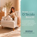 Ver imagem 7 de Kit 2 Poltronas Decorativas Serena para Sala Recepção Escritório Bouclé Premium Luxo Contemporâneas