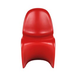 Cadeira Panton - Acabamento fosco - Vermelho - 4