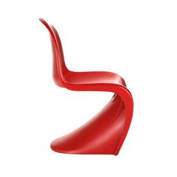 Cadeira Panton - Acabamento fosco - Vermelho - 2