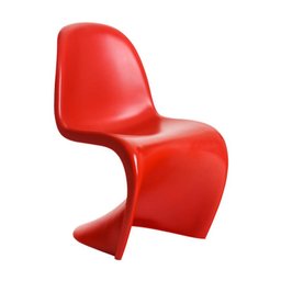 Cadeira Panton - Acabamento fosco - Vermelho - 1