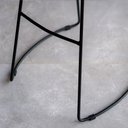 Ver imagem 5 de Kit 4 Banquetas Altas com Encosto para Cozinha Estilo Industrial Aura D09 Peroba - Mpozenato