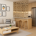 Ver imagem 2 de Divisoria Ambiente Modular Cobogó Mdf - 24 Unidades