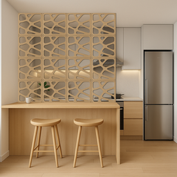 Divisoria Ambiente Modular Cobogó Mdf - 24 Unidades - 1
