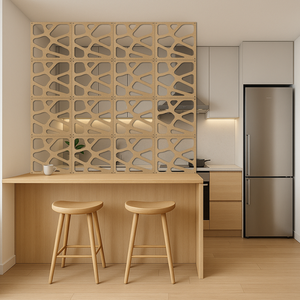 Divisoria Ambiente Modular Cobogó Mdf - 24 Unidades