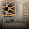 Divisoria Ambiente Modular Cobogó Mdf - 24 Unidades - 5