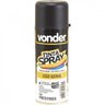 Tinta em spray preta fosca com 200 ml Vonder - 1