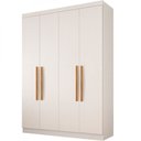 Ver imagem 1 de Guarda-roupa Paris 4 Portas 2 Gavetas 100 Mdf Maxel