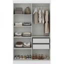 Ver imagem 5 de Guarda-roupa Paris 4 Portas 2 Gavetas 100 Mdf Maxel