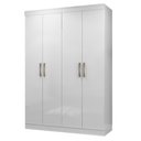 Ver imagem 1 de Guarda-roupa Paris 4 Portas 2 Gavetas 100 Mdf Maxel