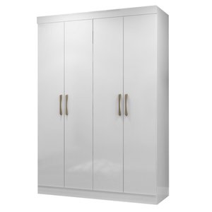 Guarda-roupa Paris 4 Portas 2 Gavetas 100 Mdf Maxel