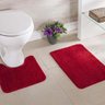 Kit Tapete Banheiro Microsoft Vermelho 2 Peças - Niazitex - 6