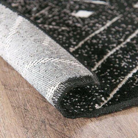 Passadeira Belga Innove 07 Preto 0,68x2,20M - Niazitex