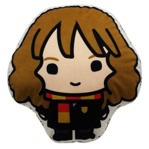 Almofada pelúcia fibra de veludo Hermione Granger do Harry Potter Original Licenciado 30x25cm