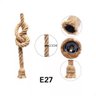 Pendente Corda Retrô Víntage Rustico Decorativo Soquete E27 - 2