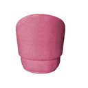 Ver imagem 3 de Poltrona Decorativa Beatriz Orgânica Suede Rosa