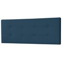 Ver imagem 2 de Cabeceira Painel Casal 1,40m Berlim Suede Azul Marinho Sky Mobile