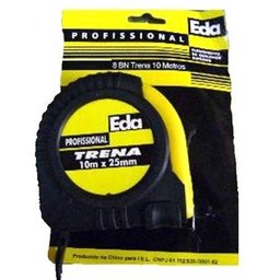 Trena Emborrachada 10m X 25mm Ponta Imantada 8bn Eda - 1