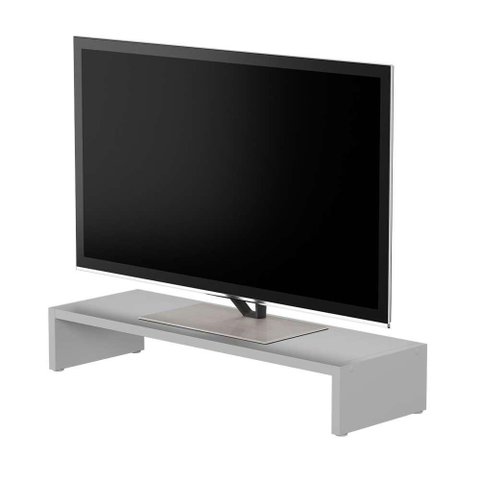 Suporte Elevado para Monitor Mesa Escritorio Branco