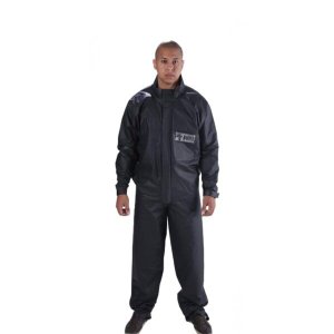 CAPA DE CHUVA CONJUNTO MOTOQUEIRO IMPERMEAVEL POLICAP - P - Preto